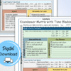 Eisenhower Matrix Template Bundle