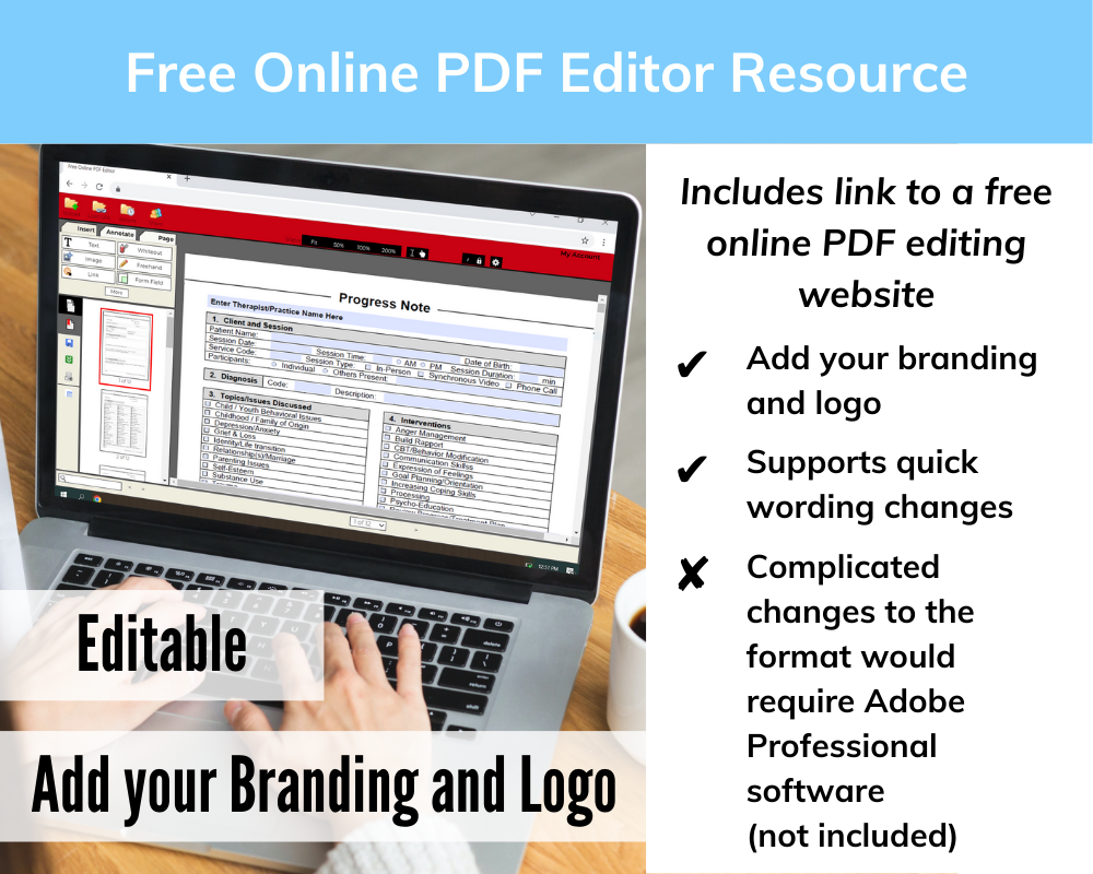 Fast Progress Note Template PDF png6b