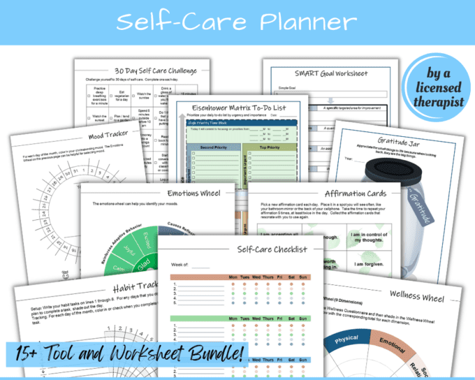 Self Care Planner