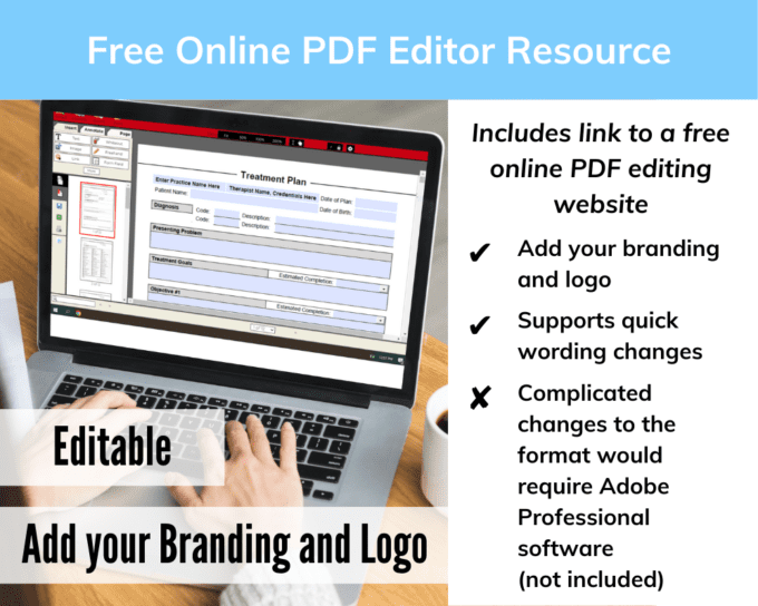 Fast Treatment Plan Template PDF