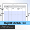 CBT Thought Record PDF