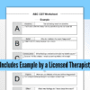 ABC CBT Worksheet PDF rebt worksheet abc model abcde cbt worksheet abcde model rebt abcde model abcde model worksheet abc model worksheet rebt worksheets rebt abcd