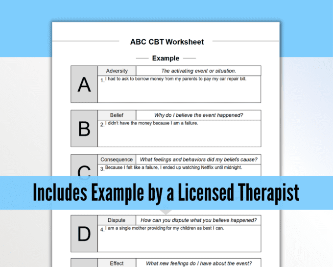 ABC CBT Worksheet PDF rebt worksheet abc model abcde cbt worksheet abcde model rebt abcde model abcde model worksheet abc model worksheet rebt worksheets rebt abcd