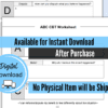 ABC CBT Worksheet PDF rebt worksheet abc model abcde cbt worksheet abcde model rebt abcde model abcde model worksheet abc model worksheet rebt worksheets rebt abcd