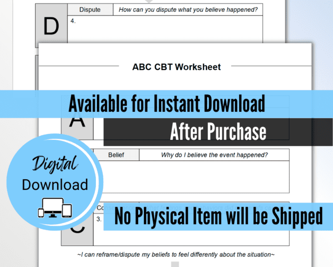 ABC CBT Worksheet PDF rebt worksheet abc model abcde cbt worksheet abcde model rebt abcde model abcde model worksheet abc model worksheet rebt worksheets rebt abcd